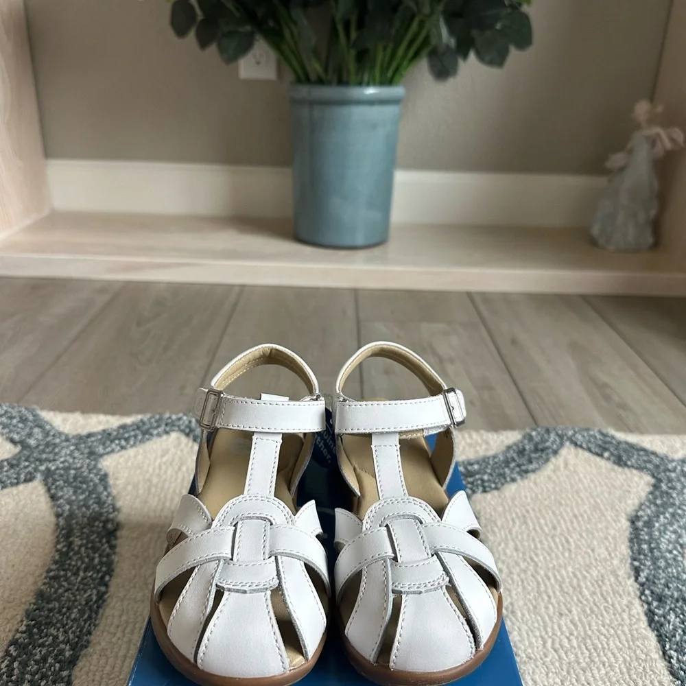 BNIB Stride Rite White Sandals sz 12.5 - Picture 5 of 10